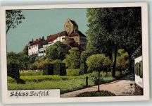 82229 W8031 Seefeld , Oberbay Künstlerkarte Schloss sign. E. Felle