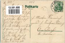 74348 W7128 Lauffen am Neckar 1907 - Vereinshaus Verein christlich junger Männer