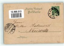 98693 O6300 Ilmenau , Thür 1897 Gebrauchsspuren Goethehäuschen Gabelbachhäuschen Goethe als Greis auf dem Kickelhahn Lithographie