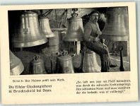 54552 W5569 Brockscheid - Die Eifeler Glockengießerei Daun Der Meister prüft sein Werk