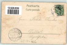 50667 W5021 Köln Altstadt-Süd 101 1901 Prägedruck Hahnentor Wappen Kleeblatt Fahne Laterne