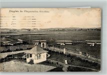 Graudenz Grudziadz 1915 BOAKC Flugplatz Fliegerstation Feldpost WK I