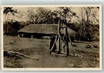 Mission der Schweizer Kapuziner in Afrika Langhaus Kalimoto