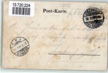 35119 W3559 Rosenthal , Hess 1898 BOAKC Lithographie Luth. Kirche Rathaus Gedicht