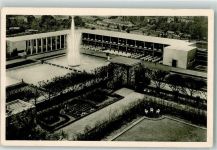 W4300 Essen , Ruhr Nr. 31 Ausstellung GRUGA Wasserterrassen Gasthaus Architektur Bauhaus Bauhaus 1929