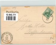 71679 W7144 Hohenasperg 1903 - Festungshof Aussichtsturm Schubert Gruss