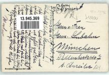 W4400 Münster , Westf Haus der NSDAP am Aaa See Stadt mit Hakenkreuz