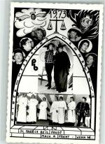 68100 Mulhouse Mülhausen Privatfoto KEINE AK Fastnacht Kostüm Waage 1973 Ort handschriftlich