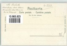 18276 O2601 Lohmen b Güstrow Lithographie sign. Kretschmar O. Königspavillon Basteiweiher