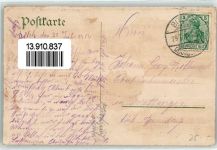 57230 Bitche 1912 Lithographie mit Festung Kaserne Freiherr von Falkenstein Fort Sebastian Kaserne I.