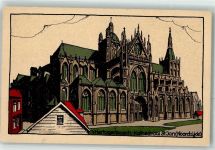 5201 ´s-Hertogenbosch Den Bosch Künstlersteindruck Kathedraale St. Jan