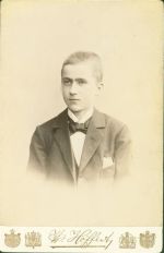 W1000 Berlin Mitte Junge Fotograf W. Höffert Unter den Linden 24 CDV FOTO KEINE AK