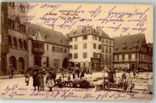 68000 Colmar Kolmar 1909 - Martinsplatz Place St. Martin Marktszene