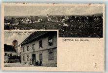 72539 W7426 Tigerfeld Gebrauchsspuren Gasthaus u. Bierbrauerei zur Krone