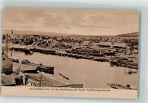 63906 W8765 Erlenbach a. Main 1924 - Werftanlage der Bayer. Schiffsbaugesellschaft Main Frachtschiffe