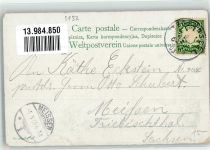 83700 W8183 Rottach-Egern 1903 Lithographie Ruderboot