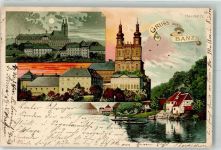 96231 W8623 Banz , Oberfr 1906 Lithographie Hausen