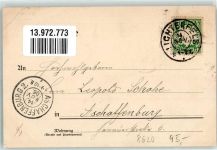 96231 W8623 Banz , Oberfr 1906 Lithographie Hausen