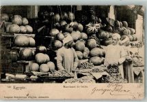 Alexandria 1903 Foto AK Marktszene Tracht