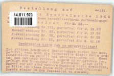 W2800 Bremen Heinrich Lotz Zigarrenfabrik Bestellung Werbung Zigarre 1917