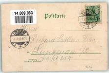O9000 Chemnitz , Sachs Verlag Winkler & Voigt 1028 Schützenbliesl Schützenfest 1900 Lithographie / Künstlerkarte