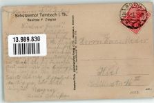 99897 O5809 Tambach-Dietharz , Thüringer Wald 1921 - Hotel Pension Schützenhof