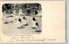 Rangoon Yangon - Tracht S.D. Pagoda