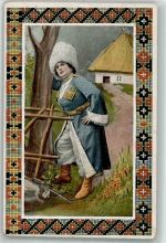 Stickmuster Stoffmuster Tracht Polen 1918