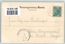 4020 Linz 1903 Foto AK Hotel Pöstlingberg Adelskorrespondens