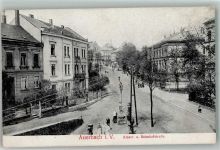 08209 O9700 Auerbach , Vogtl - Albertstrasse u. Bahnhofstrasse