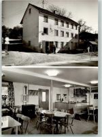 88212 W7980 Weingartshof Foto AK Gasthaus Traube Gaststube