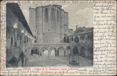 1911 - Assisi, Kirche St. Francesco