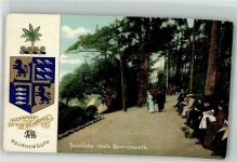 Bournemouth Foto AK Wappen Invalids Walk
