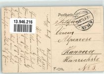 02150 Sissonne 1915 - Rue de Roucy Papeterie Feldpost Nr. 78