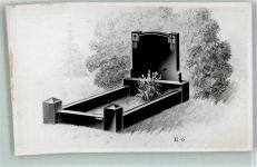 Nr. E 6 Grabmal Grabstein Friedhof
