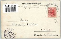 Krakau Kraków 1906 Gebrauchsspuren Marktszene Kirche