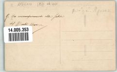 61042 Apecchio Foto AK Camp Ort handschriftlich
