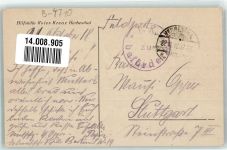 Herbesthal Hilfsstelle Kantine Rotes Kreuz 1918