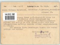 O7000 Leipzig Minerva Atlas Buchhandlung Max Lippold Werbung Druckerzeugnis 1931