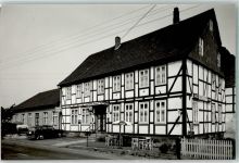 37170 W3418 Gierswalde FOTO KEINE AK Gasthaus Schwalbenhof Oldtimer Ort handschriftlich