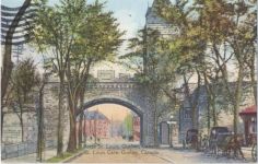1932 - Quebec, St.-Louis-Tor, Kutschen,The Post Card and Greeting Card Co. AKU2
