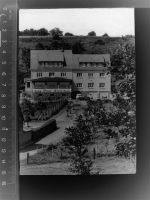 65620 W6251 Fussingen GLASNEGATIV Gasthof-Pension Haus Blum