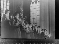 59423 W4750 Unna GLASNEGATIV Kinderchor