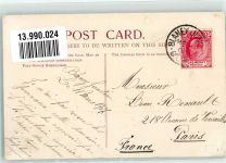 Port Elizabeth 1907 Foto AK Tracht Frau Ort lt. Verlag
