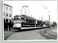 45657 W4350 Recklinghausen , Westf - Straßenbahn Sonderwagen 7.10.67 Ort handschriftlich