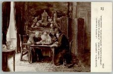 Kardinal Bischhof Salon de Paris v. H. Brispot Verlag A. Noyer Nr. 3739 Schach Künstlerkarte