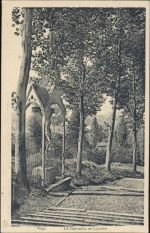 um 1910/20 - Vise: La Calvaire de Lorette, Religion,Henri Kaquet