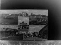 46483 W4230 Wesel a Rhein GLASNEGATIV Mehrfachbildkarte