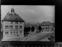 61250 W6390 Usingen GLASNEGATIV Rathaus