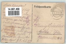 54610 Raucourt 1917 Foto AK Feldpost WK I Kronprinzenstrasse
